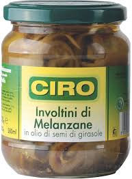 Ciro Melanzane Involtini In Olio Gr 580
