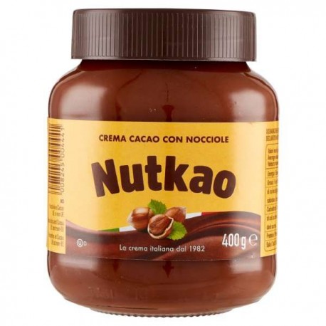 Nutkao Crema Latte E Nocciola Gr 400 Vas