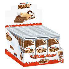 Ferrero Kinder Cards Latte E Cacao T2x30