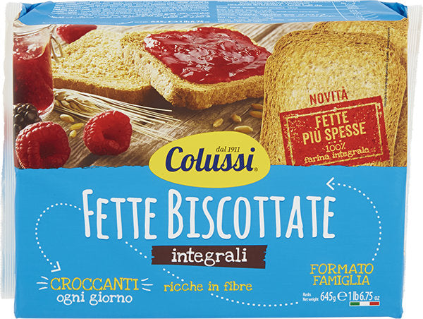 Colussi Fette Biscottate Integrali Gr 42