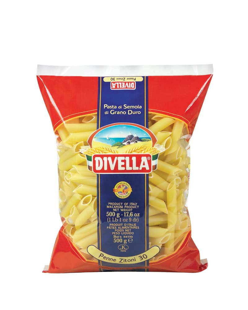 Divella Penne Zitoni N  30 Gr 500