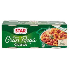 Star Ragu Carne 3x100 Gr