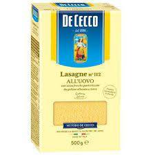 De Cecco Lasagna All Uovo N  112 Gr 500