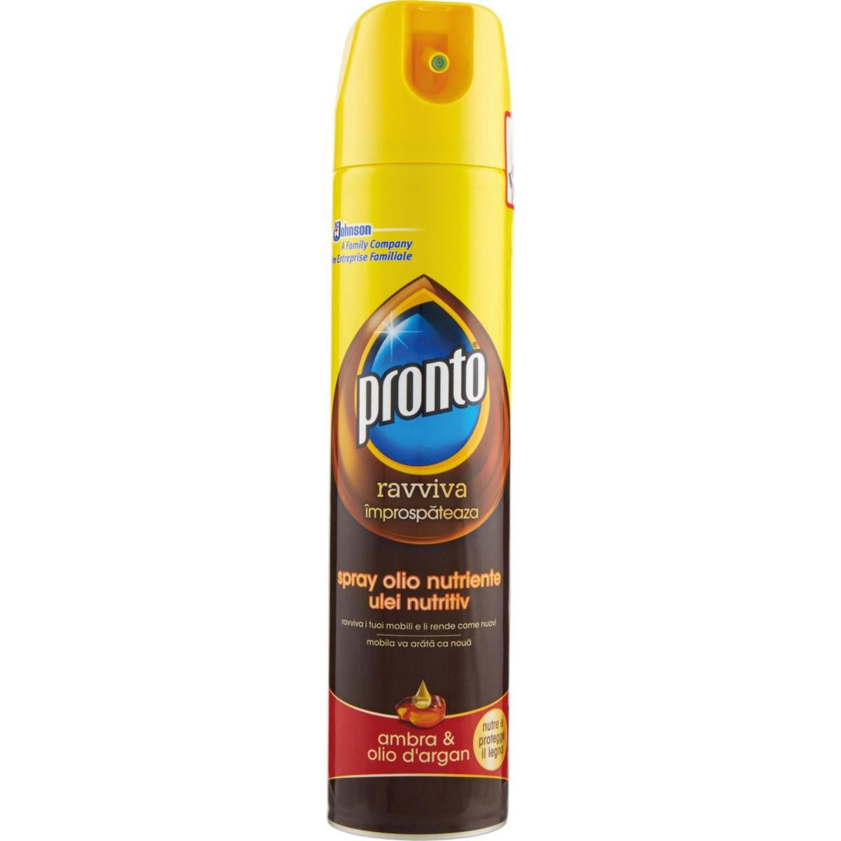Pronto Ravviva Olio Nutriente Spray Ambr