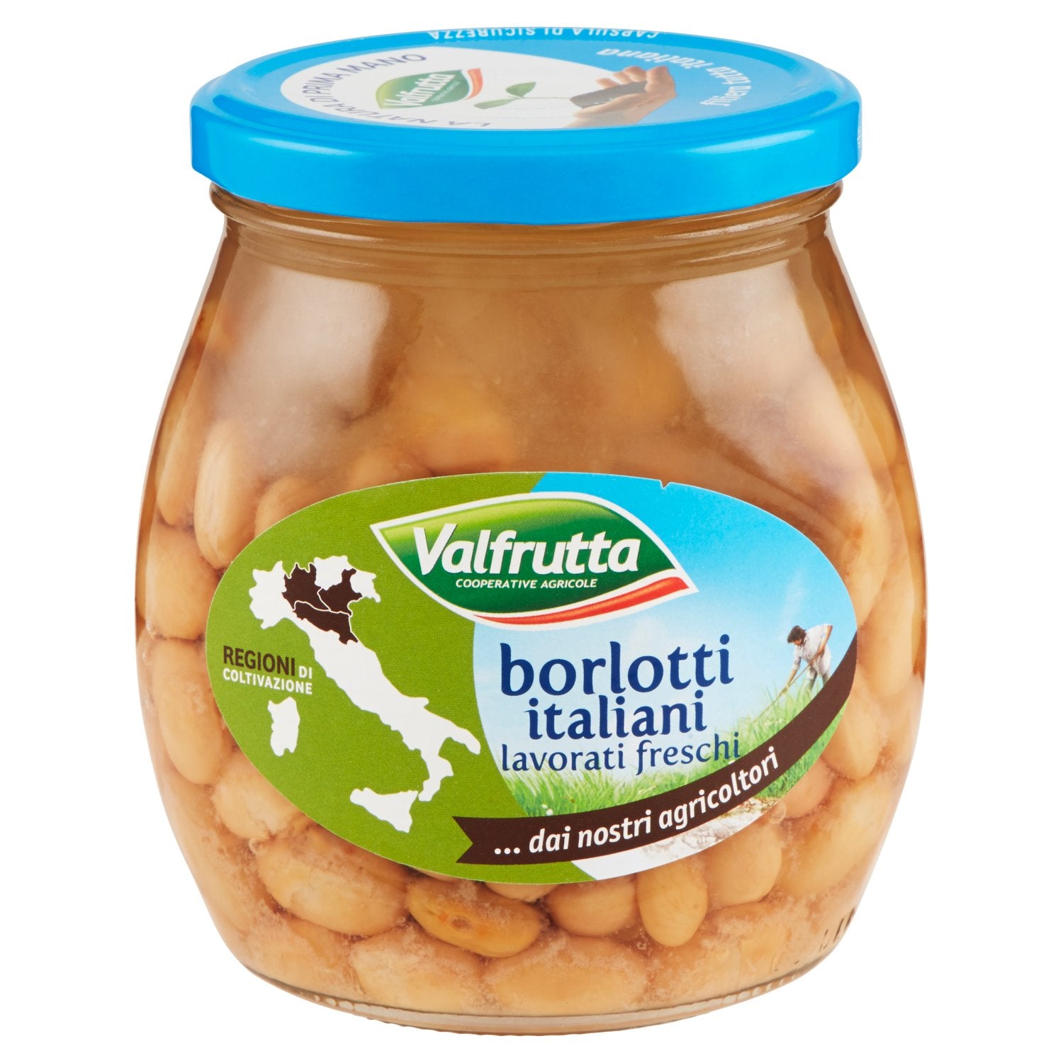 Valfrutta Fagioli Borlotti Gr 580 Vt