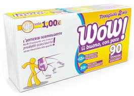 Wow Tovaglioli Pacco Doppio 33x33 2 Veli