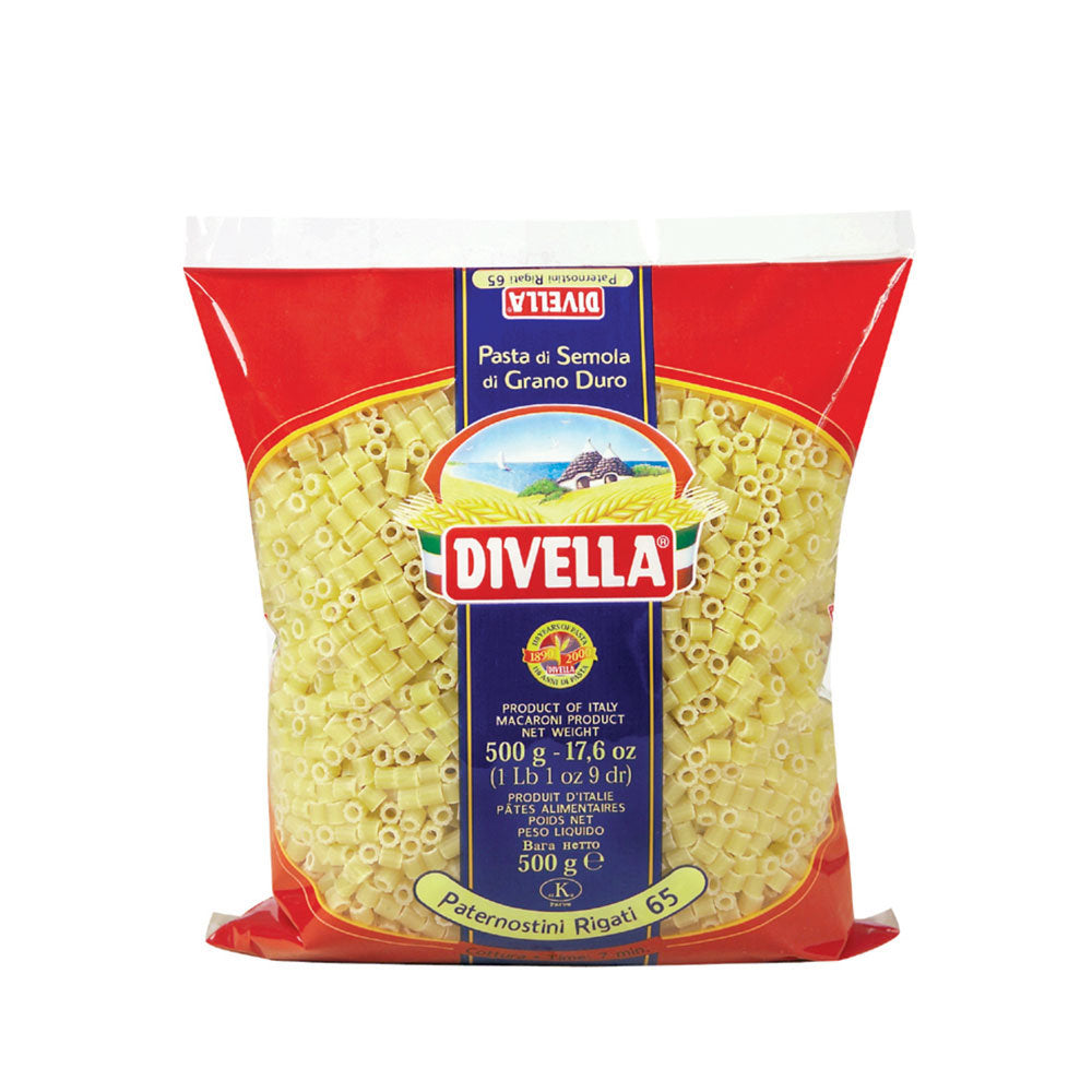 Divella Paternostini Rigati N  65 Gr 500