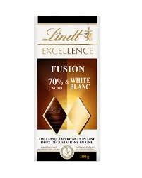 Lindt Excellence Fusion 70%bianco Gr.100