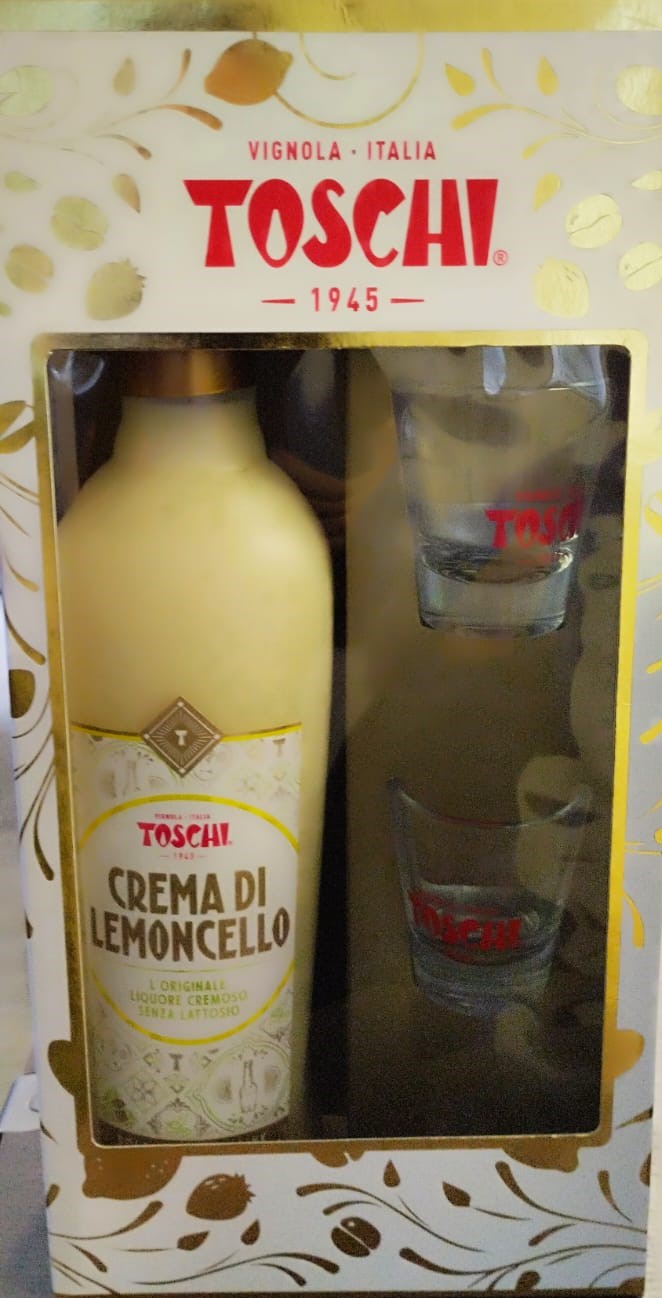 Toschi Crema Limoncello 500ml 2 Bicc.