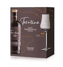 Trentina Grappa Barrique Cl.50 + 2 Bicc.