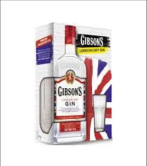 Gibson's London Dry Gin Box + Bicc.