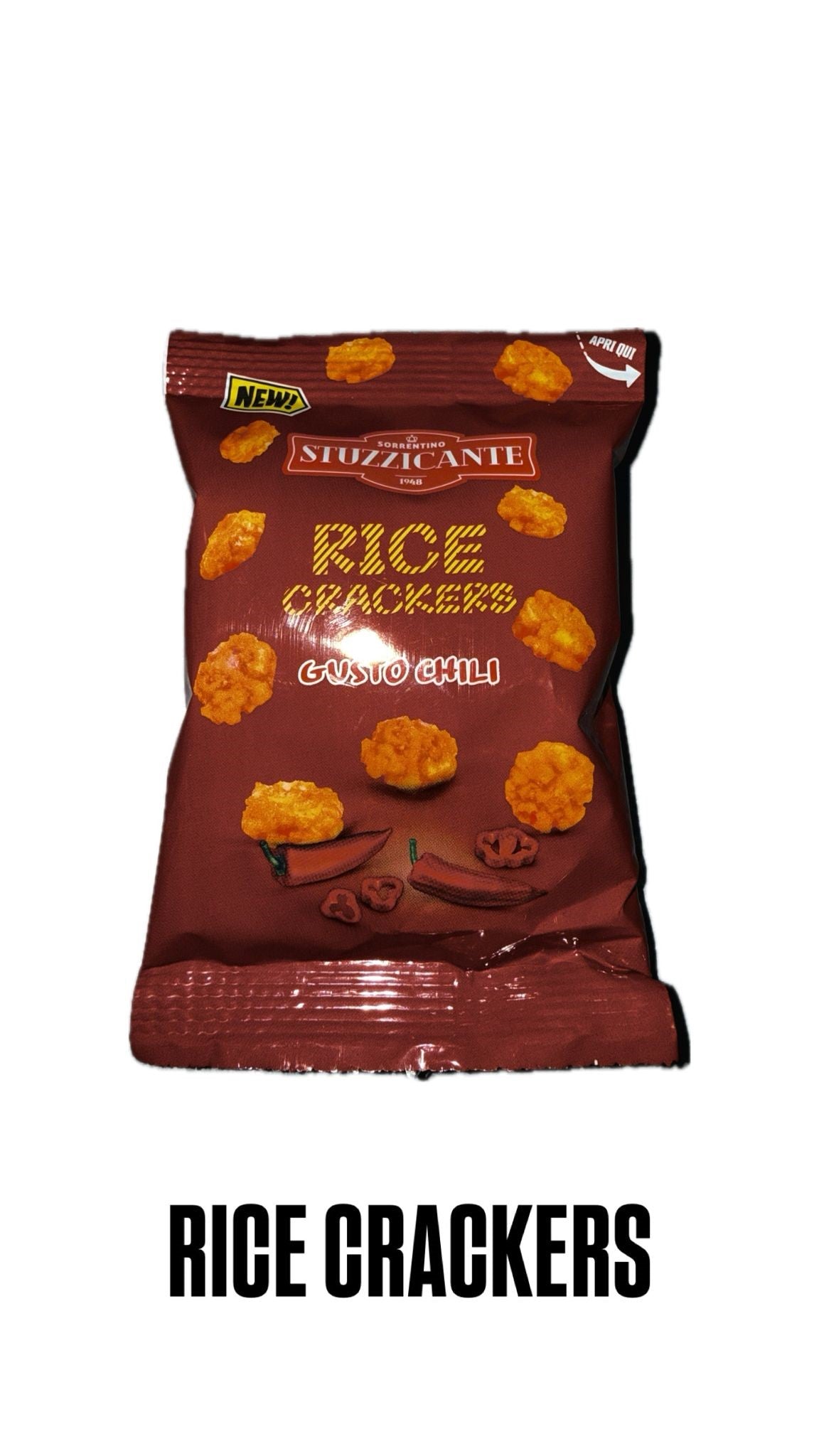 Stuzzicante Rice Crackers Paprika Gr.80