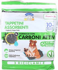 Clendy Pet Tappeti Carbone 60x60 Pz. 10