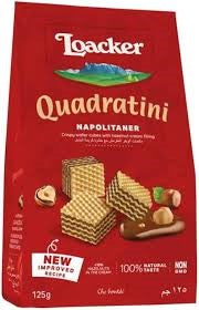 Loacker Quadratini Napolitaner Gr.125