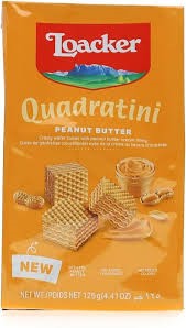 Loacker Quadratini Peanut Butter Gr.125