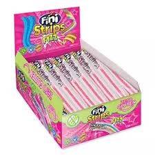 Fini Caram.strips Fragola Pz.150