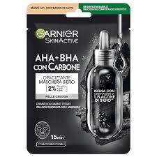 Garnier Maschera Viso Con Carbone