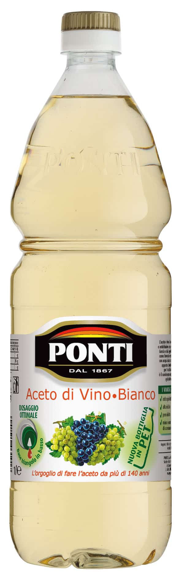 Ponti Aceto Di Vino Bianco Lt 1