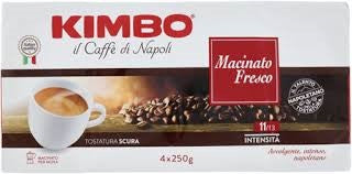 Kimbo Quartetto Macinato Fresco 4x250 Gr