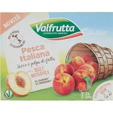 Valfrutta Succo Pesca 3x200 Brick