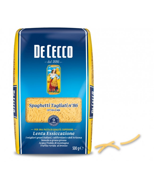 De Cecco Spaghetti Tagliati N 86 Gr 500