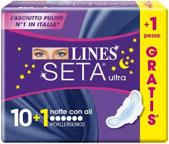 Lines Seta Ultra Notte Con Ali X 10 1