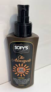 Sofy S Abbronzante Con Olio Di Mallo Di