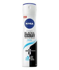 Nivea Deod Spray  Black   White Fresh Ml