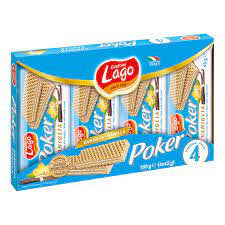 Lago Wafer Poker Vaniglia Gr 45x4