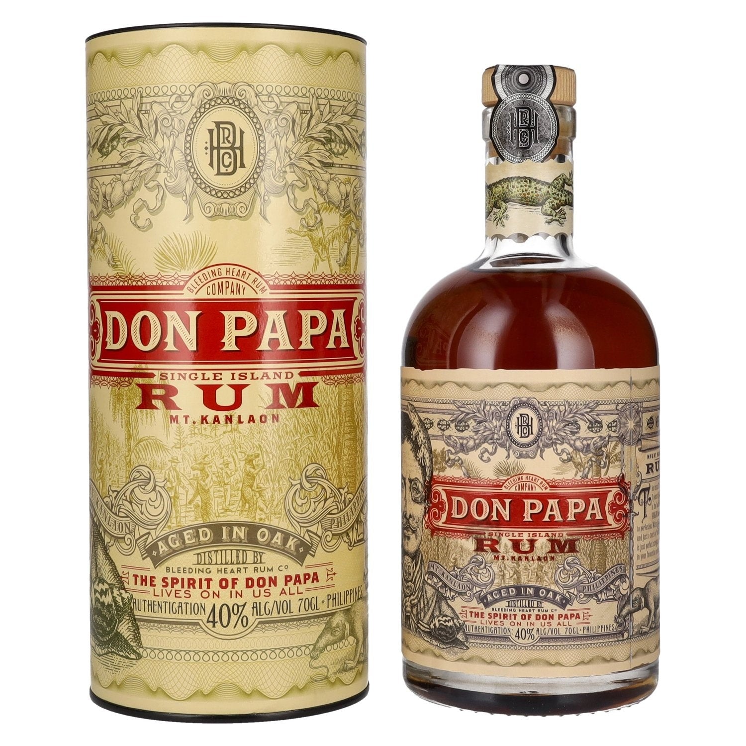 Don Papa Rum 7 Years Astuccio Cl 70