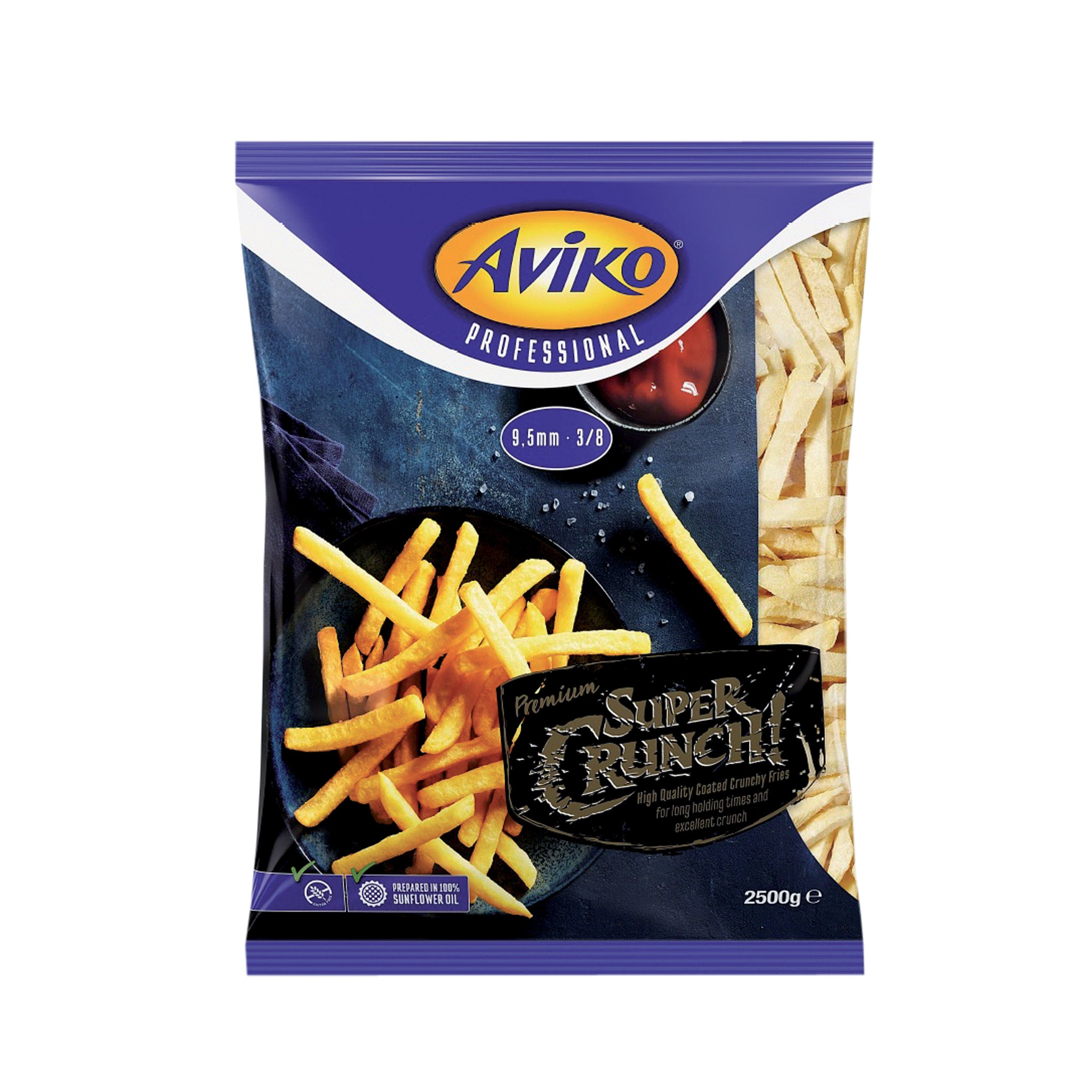 Aviko Pat.supercrunch Kg.2,5 Mis.10x10