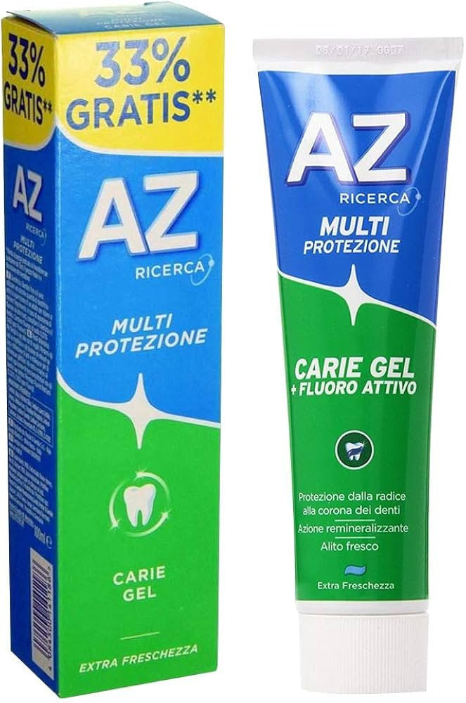 Az Dentif Prot Carie Gel Ml 75   10