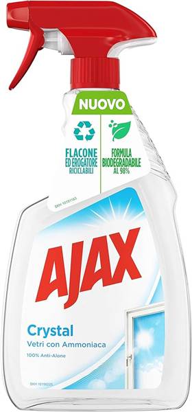 Ajax Detrsivo Spray Crystal Vetri Ml 750