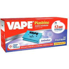 Vape Piastrine Antiodore Ricarica Zanzar
