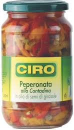 Ciro Peperonata Alla Contadina Ml 3100