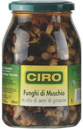 Ciro Funghi Pleurotus In Olio Gr 580