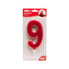 Candelina Gigante N  9 Cm 15