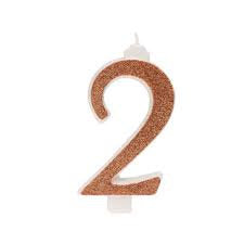 Candelina Glitter N  2 Cm 13