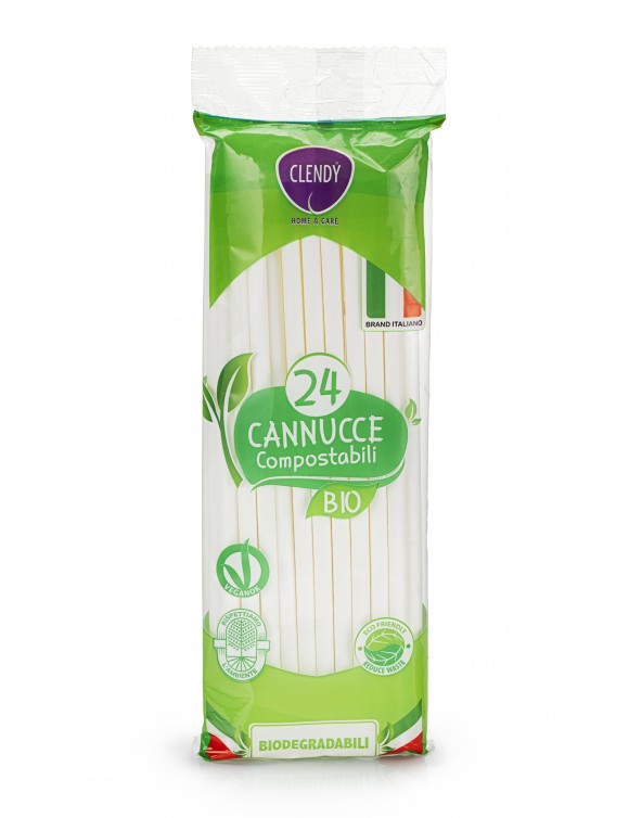 Clendy Cannucce Pz 24 Bio Bianche