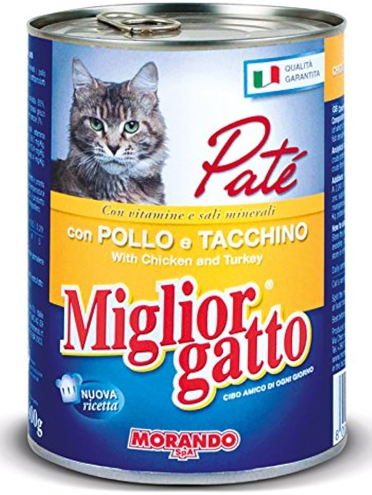 Migliorgatto Pate Pollo Tacch Gr 400