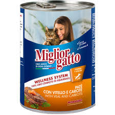 Migliorgatto Pate  Vitello Gr 400
