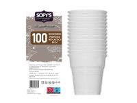 Sofys Bicchieri Caffe Bianco 80ml 100pz
