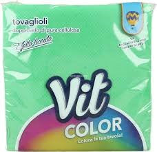 Vit Tovaglioli Classic Verdi 33x33 25 Pz