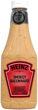 Heinz Salsa Smokey Baconnaise Ml 875