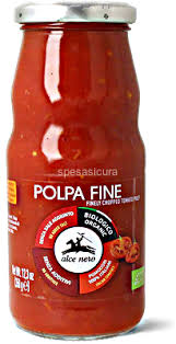 Alce Nero Polpa Fine Pomodoro Bio Gr 350