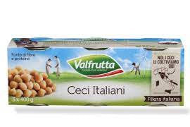 Valfrutta Ceci 3x400 G