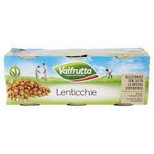 Valfrutta Lenticchie 3x400 G