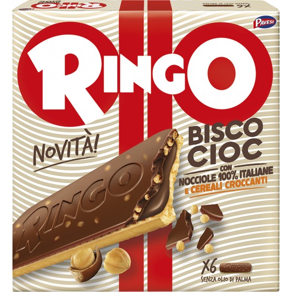Pavesi Ringo Biscocioc Nocciola Gr 162