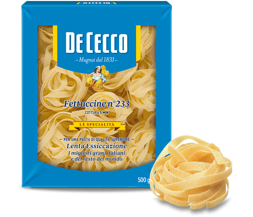 De Cecco 233 Fettuccine Nidi Semola
