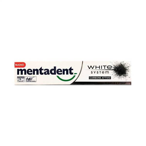 Mentadent Dent  White System Carboni Att